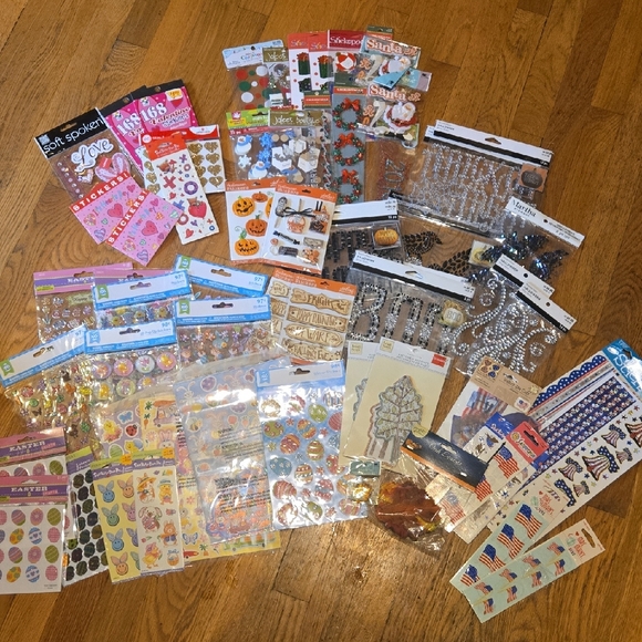Assorted Party Sticker Set - Picture 1 of 11